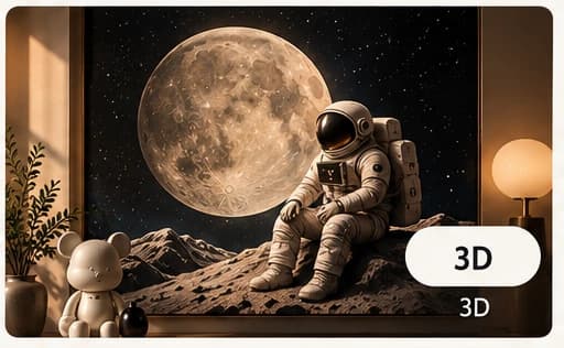 لوحات ثلاثية الأبعاد